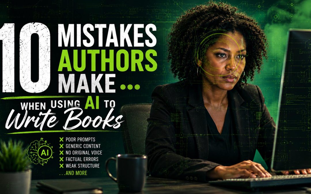 10 Mistakes Authors Make When Using AI To Write Books